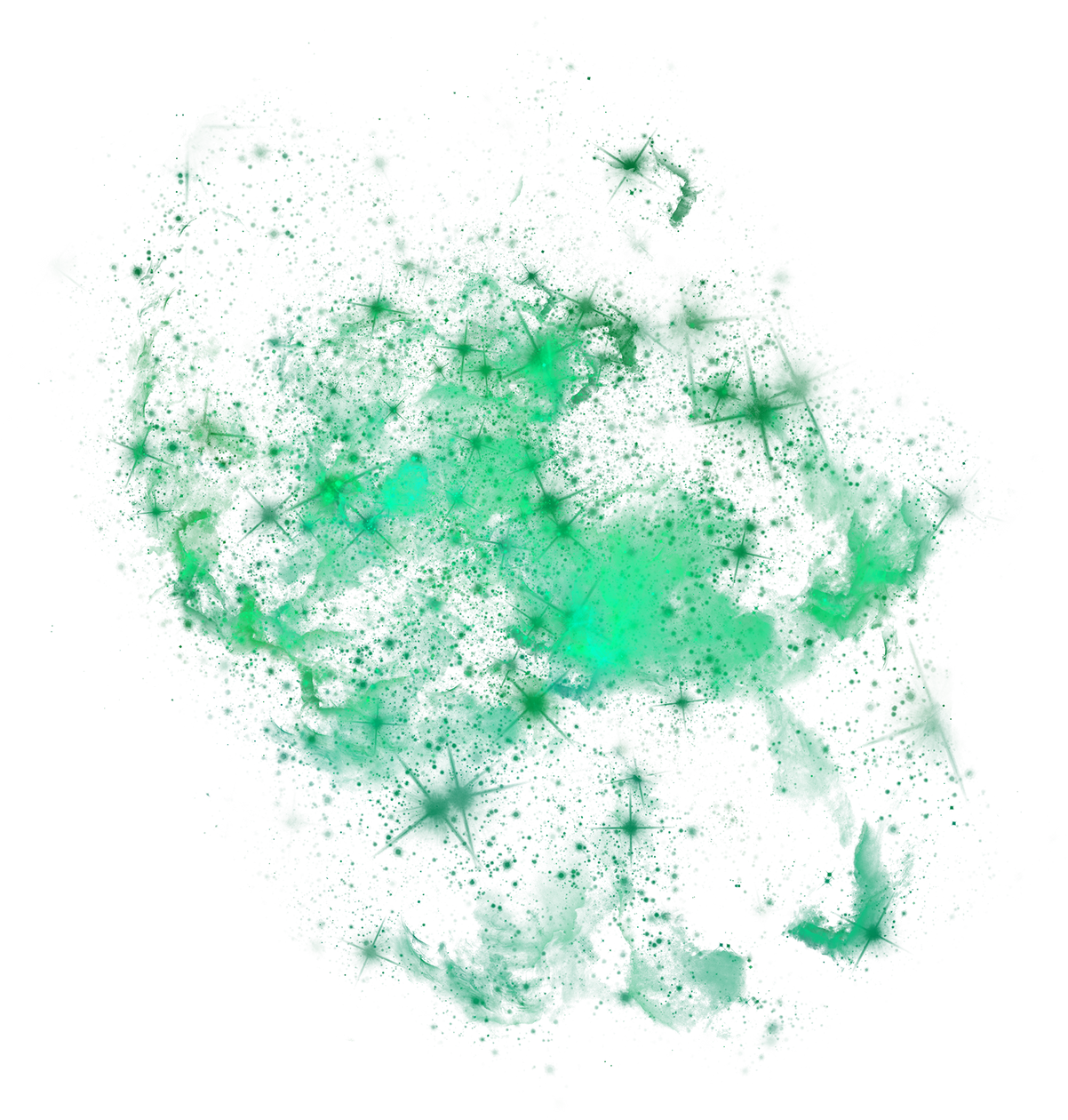 Green Galaxy Overlay