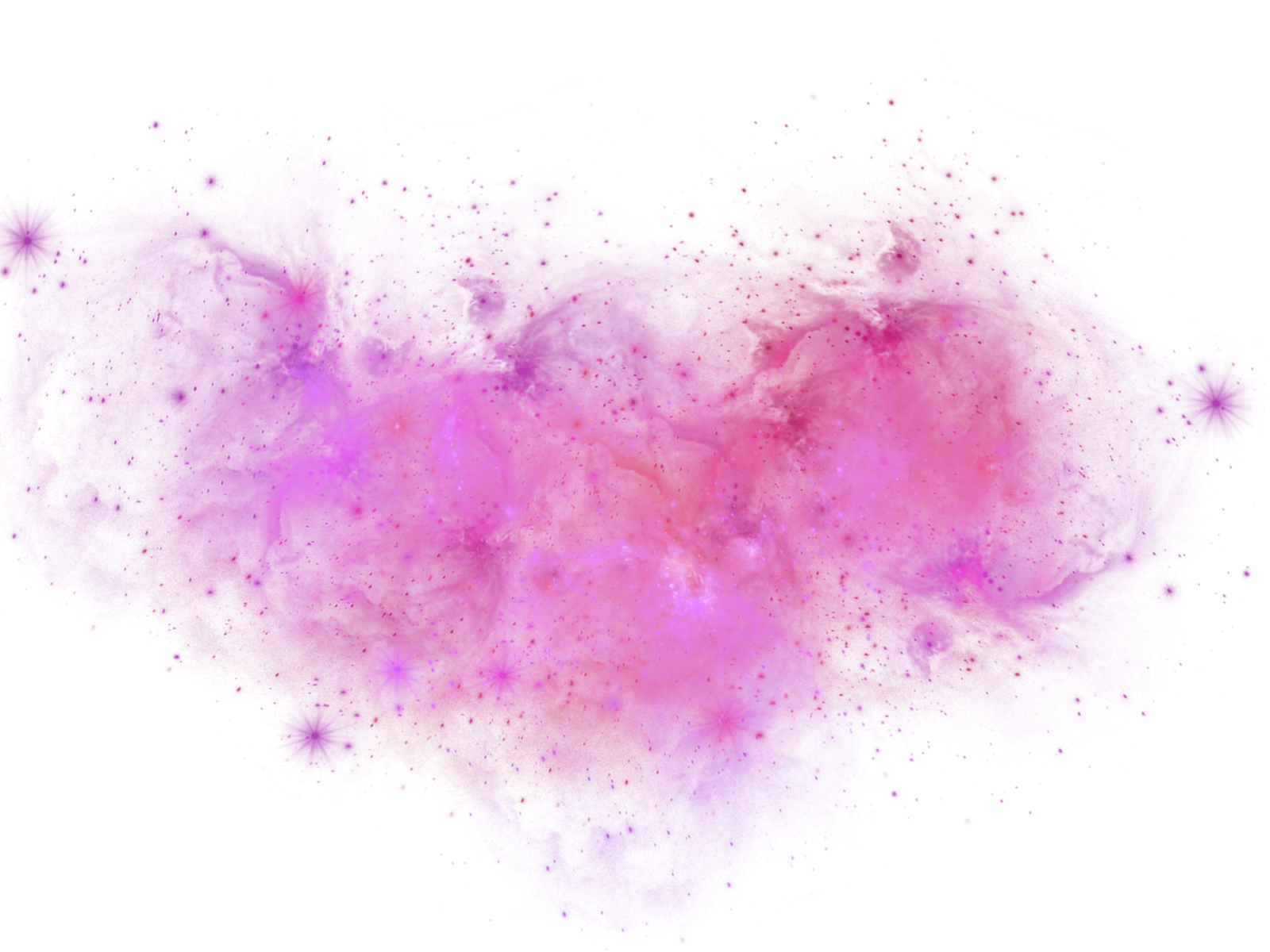 abstract gradient brush nebula galaxy shape isolated